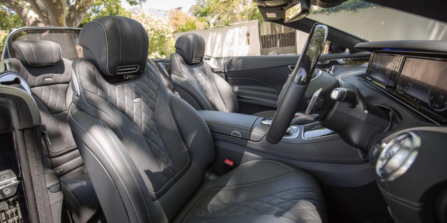Интерьер Mercedes-Benz S500 Cabriolet 2016 года  (AU) (фото 4 из 24)